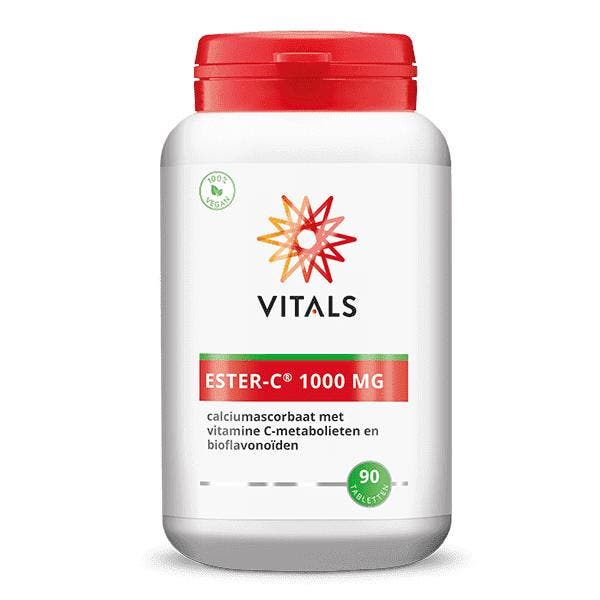 Ester-C® 1000 mg - 90 tabletten (Superieure vorm van, Sport en Fitness, Gezondheidsproducten en Wellness, Ophalen of Verzenden