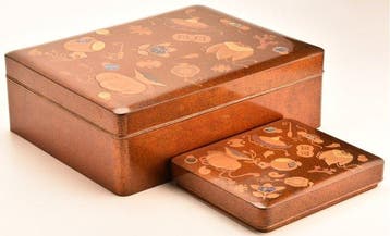 Bunko and Suzuribako/Writing box - Krin - Doos (2) - Een