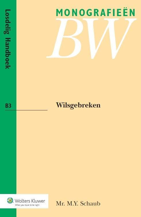 Wilsgebreken 9789013128543 M.Y. Schaub, Boeken, Wetenschap, Gelezen, Verzenden