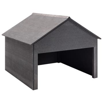 vidaXL Overkapping voor grasmaaier 80x80x70 cm HKC, Verzenden