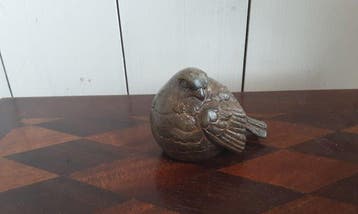 P. Chenet - Beeld, Vogel - 5 cm - Brons