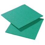 Sponsdoekje groen | 10 stuks | Cellulose/Polyester |, Verzenden