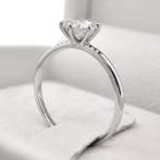 Zonder minimumprijs - Ring - 14 karaat Witgoud - 1.10ct. tw., Nieuw