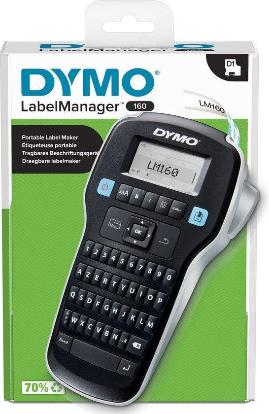DYMO LabelManager 160-labelmaker met AZERTY-toetsenbord —, Articles professionnels, Aménagement de Bureau & Magasin | Fournitures de bureau