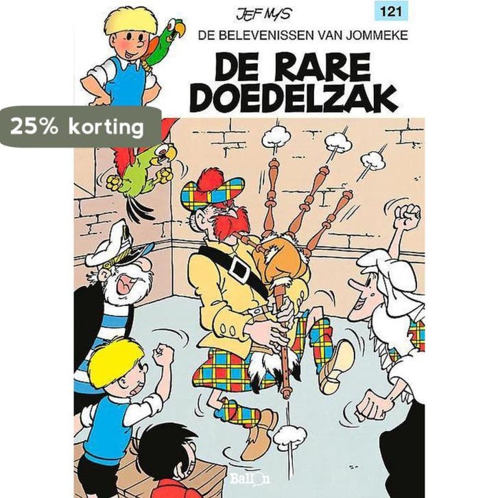 De rare doedelzak 9789462100862 Jef Nys, Livres, BD, Envoi