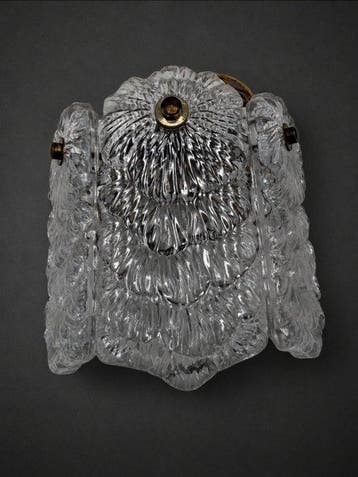 Val Saint Lambert - Wandlamp - Kristal