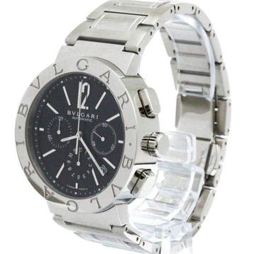 Bvlgari - Bvlgari Bvlgari - BB42SSCH - Homme - 2000-2010, Handtassen en Accessoires, Nieuw