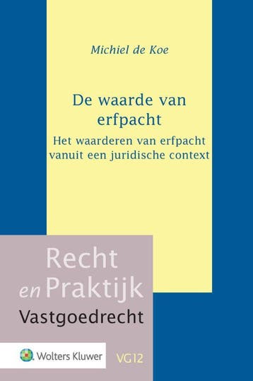 De Waarde Van Erfpacht | M. Koe | Nieuw, Verzenden, Nieuw, M. Koe