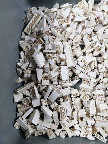 Lego - geen serie - Partij van 1000 witte dakdelen -, Kinderen en Baby's, Speelgoed | Duplo en Lego, Nieuw