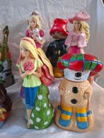 Figuur - Vintage bubbelbad badflessen 10x. w.o Popeye de