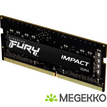 Kingston DDR4 SODIMM Fury Impact 1x16GB 3200, Verzenden