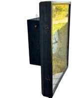 Tableau horloge - Bois, Laiton - 1850-1900, Antiek en Kunst