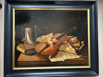 Rob Groenhuizen - Viool met muziekstukken