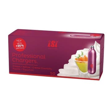 Slagroompatronen | 50 stuks | Voor K637, CB503, CB502,, Verzenden, Nieuw in verpakking