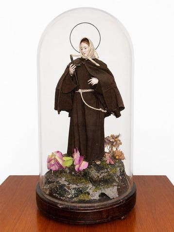 Beeldje - Santa Maria Francesca delle Cinque Piaghe met