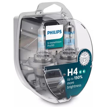 Philips H4 X-tremeVision Pro150 12342XVPS2 Autolampen, Auto-onderdelen, Verzenden, Nieuw