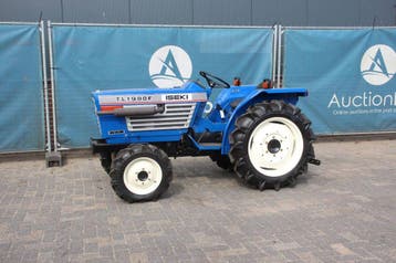 Veiling: Minitractor Iseki TL1900F Diesel Refit, Ophalen