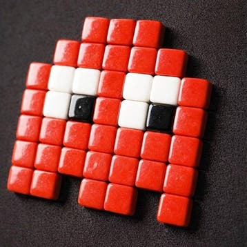 nLm - Pac-Man Red (Ghost) • Mosaic • 17/50
