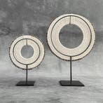 Ornement décoratif - NO RESERVE PRICE - Pair of Yellow/Grey
