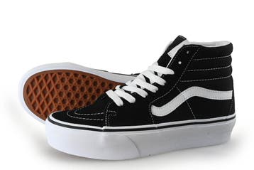 Vans Hoge sneakers in maat 36 Zwart, Verzenden, Zwart, Zo goed als nieuw, Sneakers