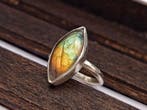Bague « Courants gravitationnels » artisanale, avec taille