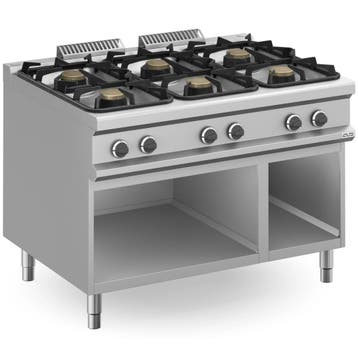 Fornuis | MAGISTRA PLUS 900 | Gas | 6 Branders (6x 5.5kW) |, Verzenden, Nieuw in verpakking