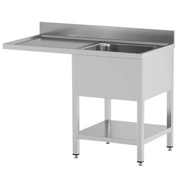 Spoeltafel | STANDARD LINE EVO | RVS | 1 Spoelbak (Rechts), Verzenden, Nieuw in verpakking