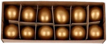 Kippeneieren Goud 12 stuks, Nieuw