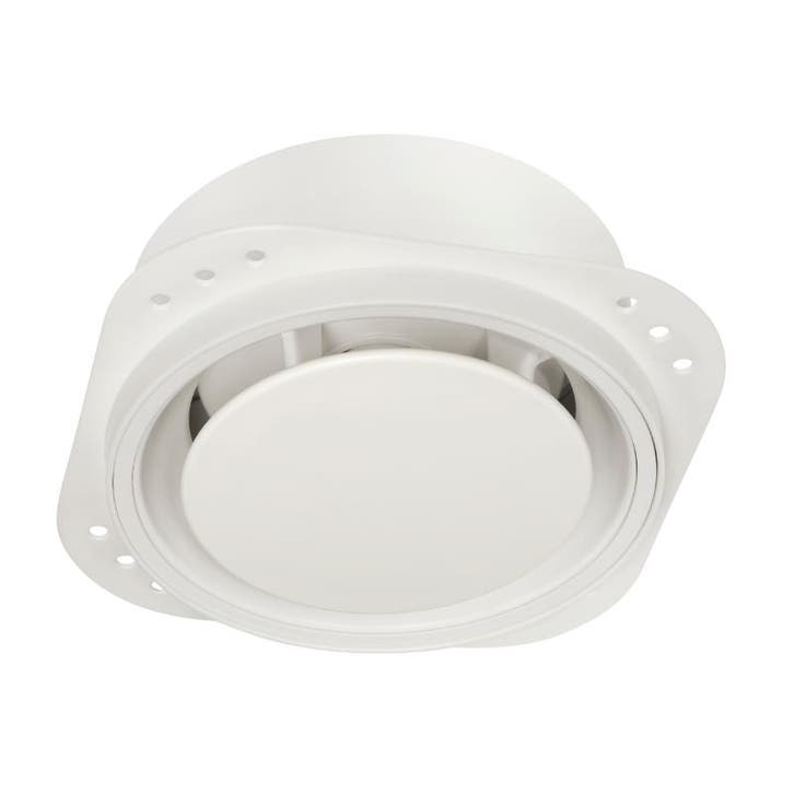 NoShow designventiel Ø 125mm stretch voor spanplafond, Doe-het-zelf en Bouw, Ventilatie en Afzuiging, Nieuw, Verzenden