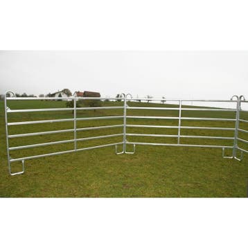 Roundpen paddock paneel - robust 28kg gegalvaniseerd metaal