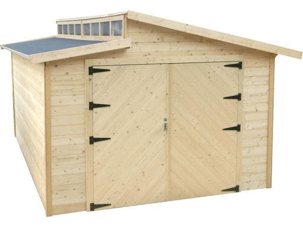 Veiling - Garage Torino 3600X5700X2921 MM openslaande deuren, Jardin & Terrasse, Abris de jardin