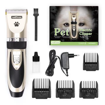 Nobleza B78 - Dieren Tondeuse Set - 4 Opzetkammen - Voor Hui, Verzenden, Nieuw