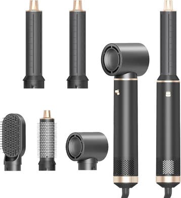 5-in-1 Heteluchtborstel | Retour deal | 46% korting, Verzenden, Zo goed als nieuw, Haarverzorging