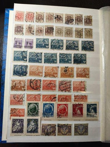 Pologne 1919/1981 - Deux classeurs remplis de timbres, Gestempeld