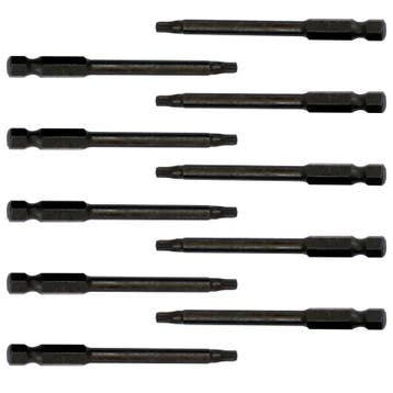 Set van 10 magnetische torx bits T 25  van gehard, Ophalen of Verzenden, Nieuw