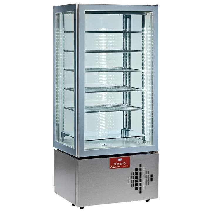 Vitrine " FULL beglaasd ", 6 niveaus, statisch, Zakelijke goederen, Horeca | Keukenapparatuur, Koelen en Vriezen, Verzenden