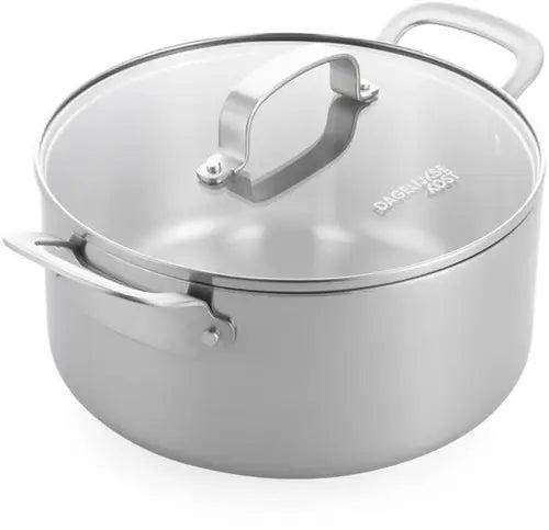 Dagelijkse Kost Proline 3-Ply Kookpot met Deksel - 24 cm, Huis en Inrichting, Keuken | Potten en Pannen, Nieuw, Verzenden