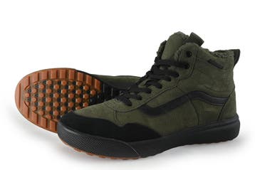 Vans Hoge sneakers in maat 43 Groen, Kleding | Heren, Schoenen, Overige kleuren, Verzenden, Zo goed als nieuw, Sneakers