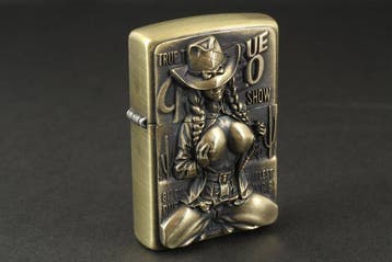 Zippo - Sexy Girl - Zakaansteker - Messing, Nieuw