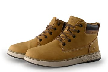 Skechers Veterboots in maat 42 Cognac, Kleding | Heren, Schoenen, Overige kleuren, Verzenden, Boots, Zo goed als nieuw
