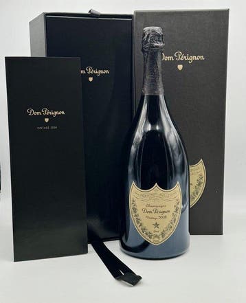 2008 Dom Pérignon - Champagne Brut - 1 Magnum (1,5 L), Verzamelen, Nieuw