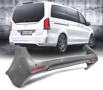 PARE CHOCS ARRIERE POUR MERCEDES VITO W447 14-19 LOOK AMG PD, Verzenden