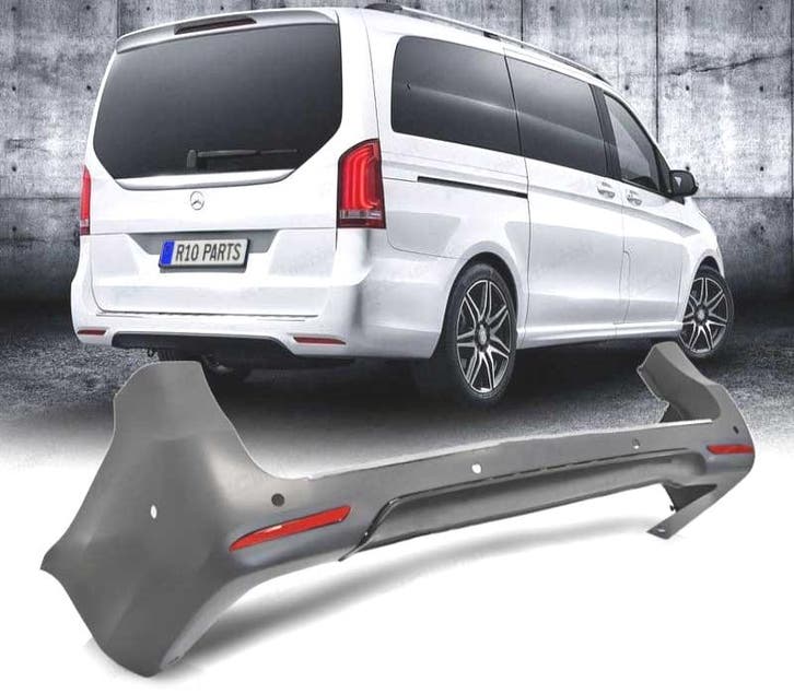 PARE CHOCS ARRIERE POUR MERCEDES VITO W447 14-19 LOOK AMG PD, Autos : Pièces & Accessoires, Carrosserie & Tôlerie, Envoi