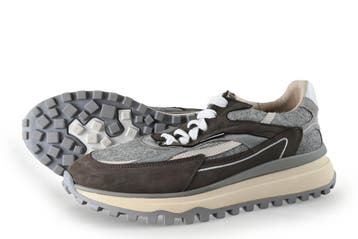 Floris van Bommel Sneakers in maat 41½ Grijs, Overige kleuren, Verzenden, Floris van Bommel, Zo goed als nieuw