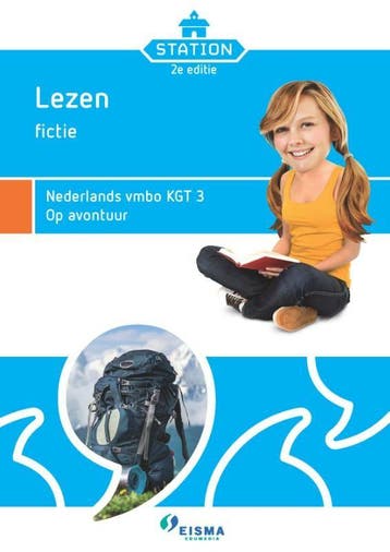 Lezen / Fictie Nederlands vmbo KGT 3 / Station 9789087719609, Boeken, Schoolboeken, Verzenden, Zo goed als nieuw, Maud Hutten