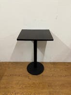 Gebruikte Horecatafel (50x60cm) - T1652- Vintage/Café, Ophalen, Nieuw