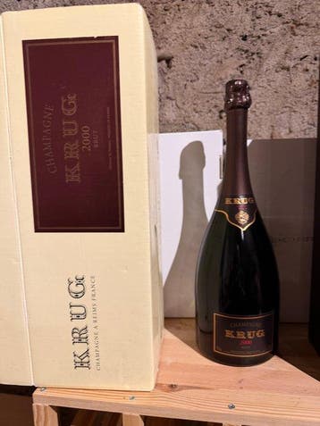 2000 Krug, Vintage - Champagne - 1 Magnum (1,5 L), Nieuw