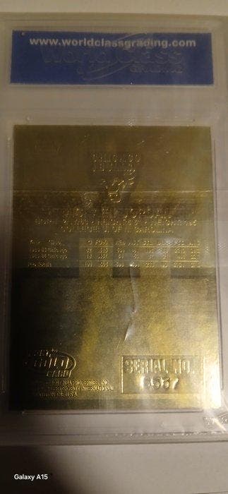Fleer Michael Jordan - WCG 10 - 1 Graded card, Verzamelen, Nieuw