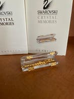 Swarovski - Figurine - Memories Dwarsfluit Goud - Boxed -