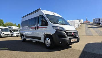 Pilote V 600 F met automaat, 33548 km en dwarsbed 88628, Caravans en Kamperen, Automaat, Buscamper of Camperbus, Ringverwarming
